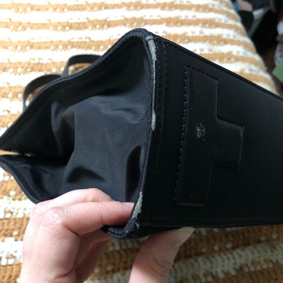 Tory Burch Black Ella Nylon Tote Purse - Picture 5 of 15